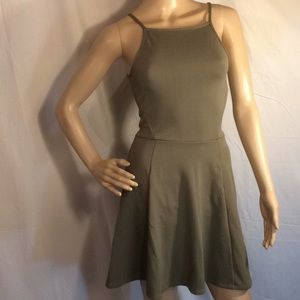 H&M Divided Mini Sleeveless Fitted Dress, Size 2